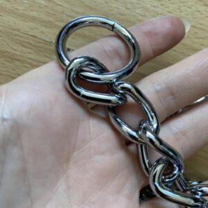 50cm welded chunky chain 4mm thick