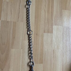 Double end clip with chain 4mm thick