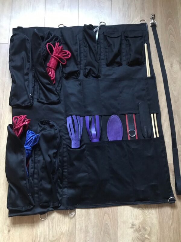 BDSM kit bag for storing rope and other kit