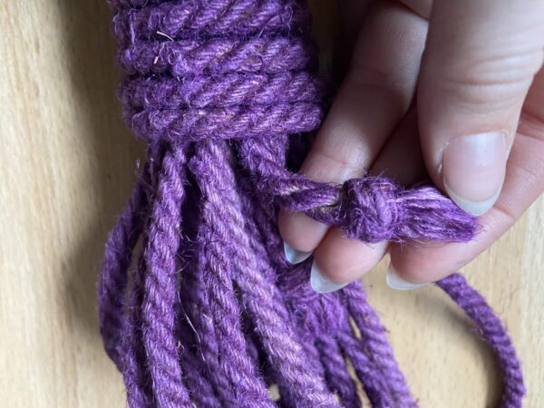 Purple hemp - choose your length - Image 3